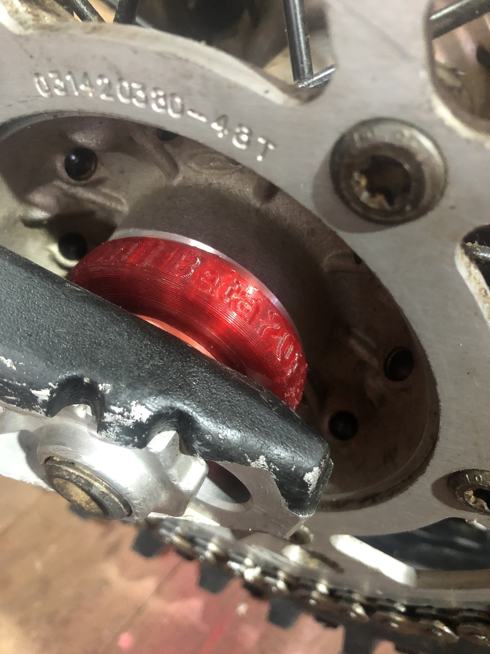 Beta RR2T, 4T, Xtrainer крышки на спейсеры заднего колеса