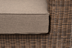 "Барселона" лаунж-зона из искусственного ротанга, цвет соломенный