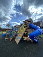 Детская деревянная площадка "Домик 7 " (мод.2)