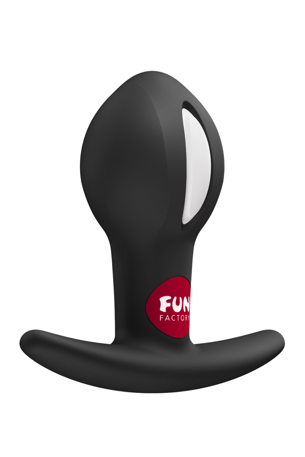 Черная анальная пробка B Ball Uno - 7,3 см.