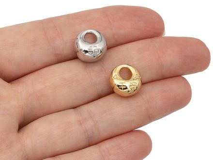 Круглая подвеска 12мм с иероглифами