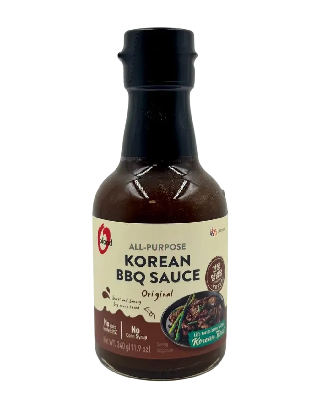 Корейский BBQ оригинальный соус, 340гр.