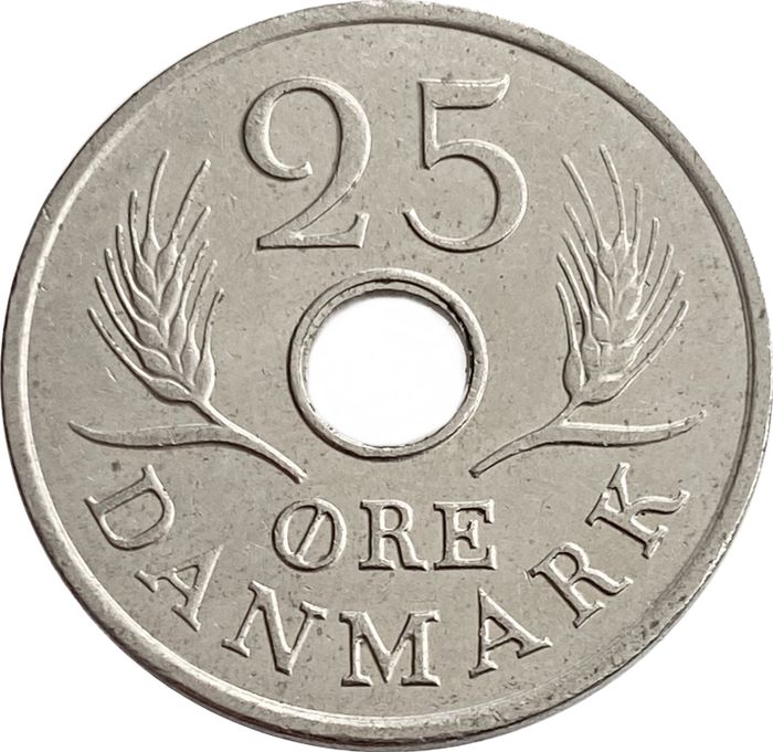 25 эре 1966-1972 Дания