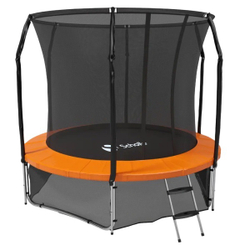 Батут scholle space twin green/orange 8ft (2.44м)