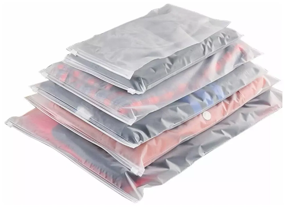 Пакет Zip Lock с бегунком 30х40 см , 120мкм , матовый