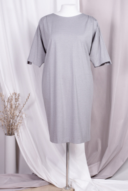 Платье женское 3401АП, серый #47С053401АП