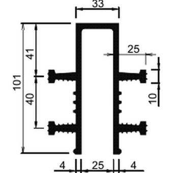 Гидрошпонка EPDM Аквастоп ДЗ-100/25-4/25