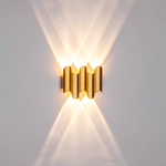 341533 Светильник BOSSO 5х1W LED 550LM G ЗОЛОТО 3000K IP65