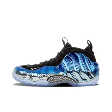 Мужские кроссовки Nike Air Foamposite One PRM 'Blue Mirror' 575420-008