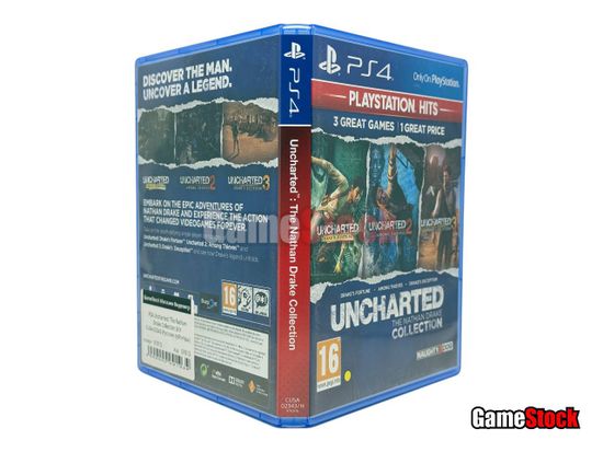 PS4 Uncharted: The Nathan Drake Collection Б/У CUSA-02343 (Русские субтитры)