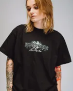 Футболка Подполье Маяк Reissue черная