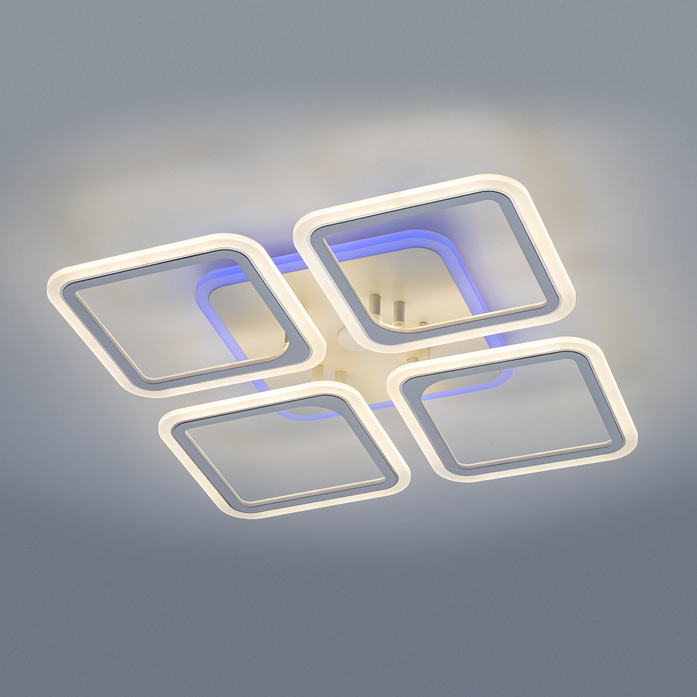 Citilux Марсель Смарт CL232A140E RGB Умная люстра Белая