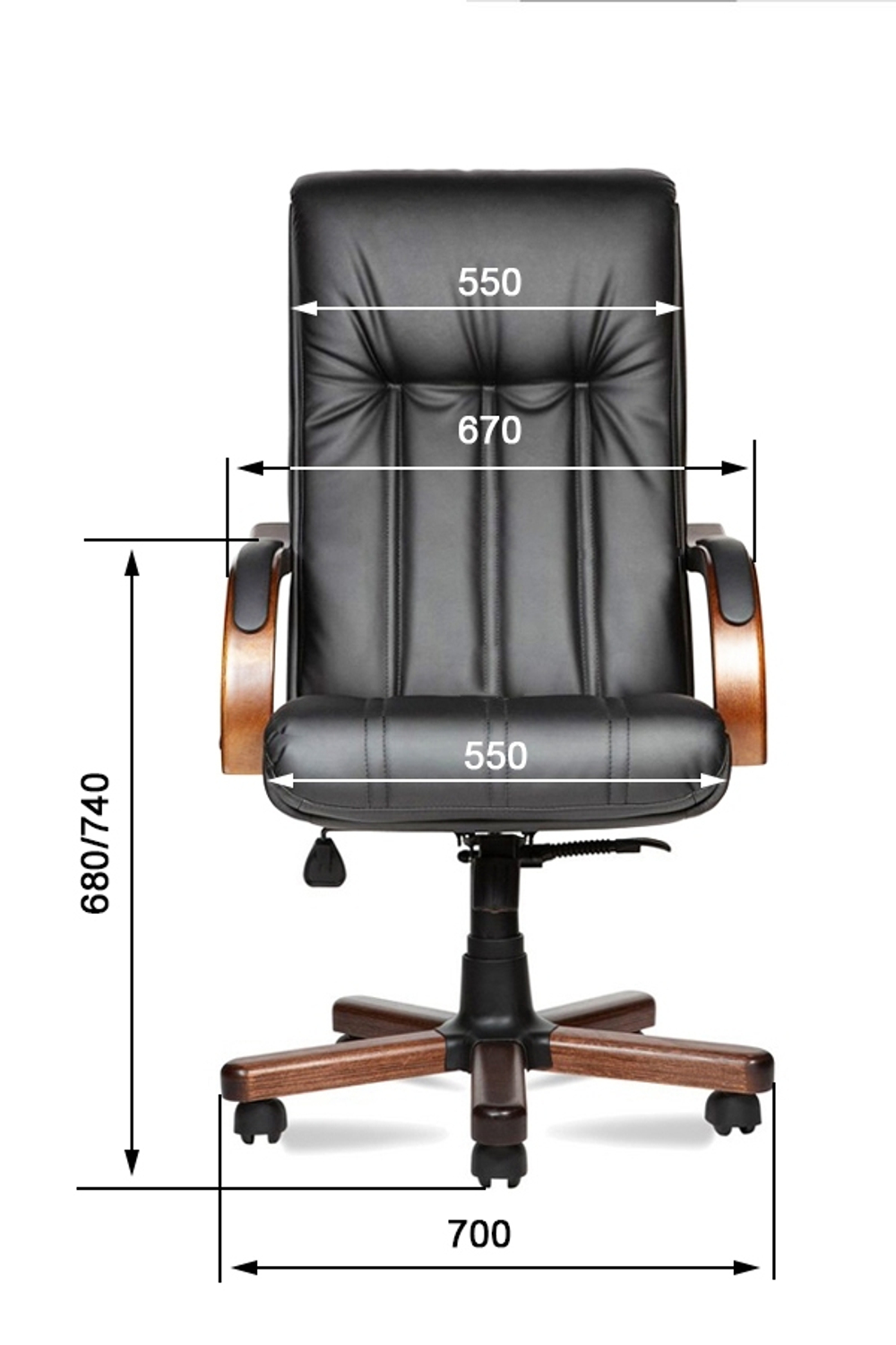 Кресло для руководителя CANNES A LX