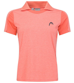 Женское поло Head Padel Tech Polo Shirt - Розовый