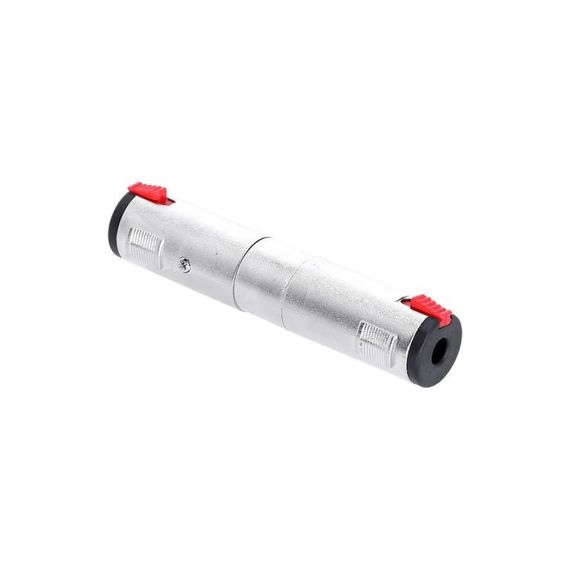 Adam Hall K4AJF3JF3 - адаптер TRS (jack) mono 6.3 mm (F) - TRS (jack) mono 6.3 mm (F), металлический