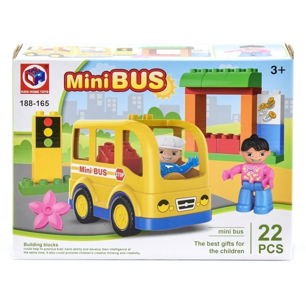 Конструктор детский 22эл., коробка 188-165