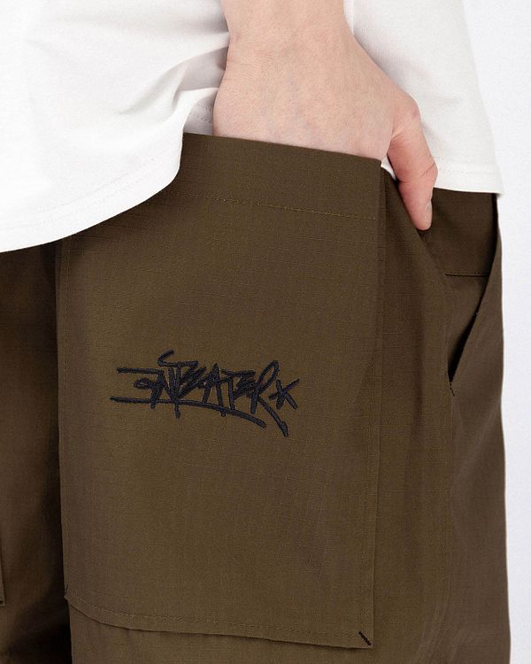 Брюки Widepants Хаки - фото 5