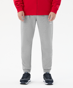 Флисовые брюки ESSENTIAL Cotton Fleece Pants, серый меланж