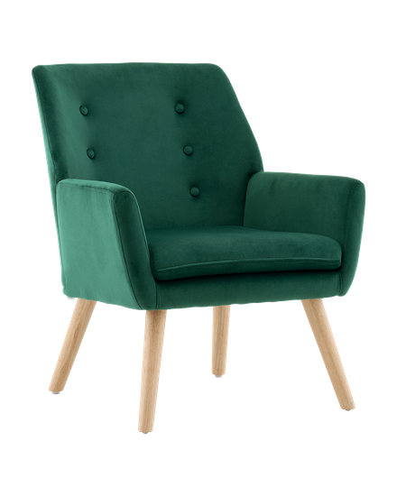 Кресло Райт тёмно-зелёный
