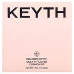 KEYTH, шелковистый кушон, тон 03 натуральный бежевый, 15 г (0,52 унции)