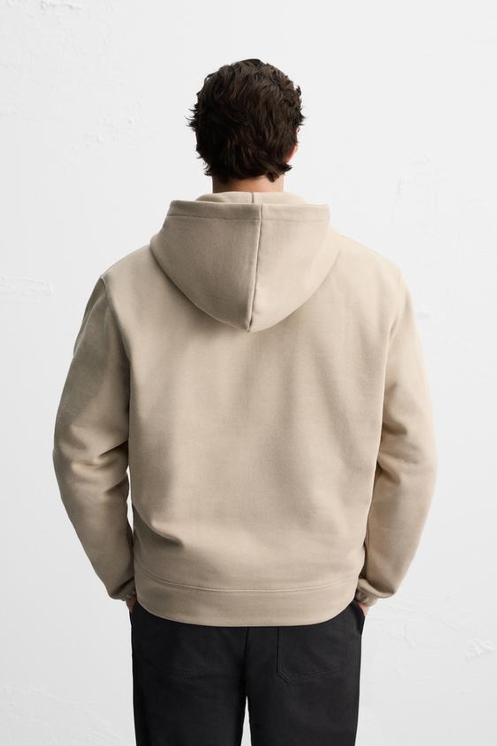 ZARA ХУДИ С ЗАСТЕЖКОЙ-МОЛНИЕЙ, РЫЖЕВАТО-КОРИЧНЕВЫЙ