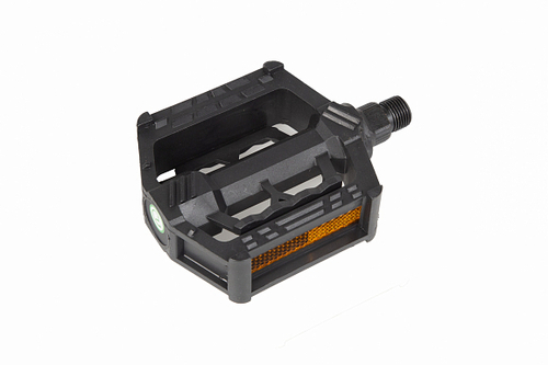 Педали MX-P605, ось 9/16" со светоотражателями, полипропиленовые чёрные