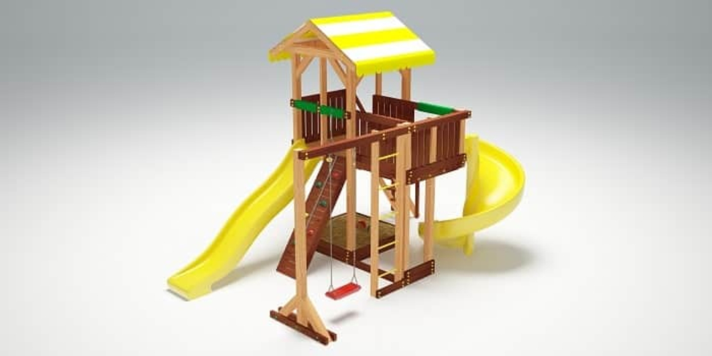 Деревянная детская площадка Савушка "4 сезона" - 9