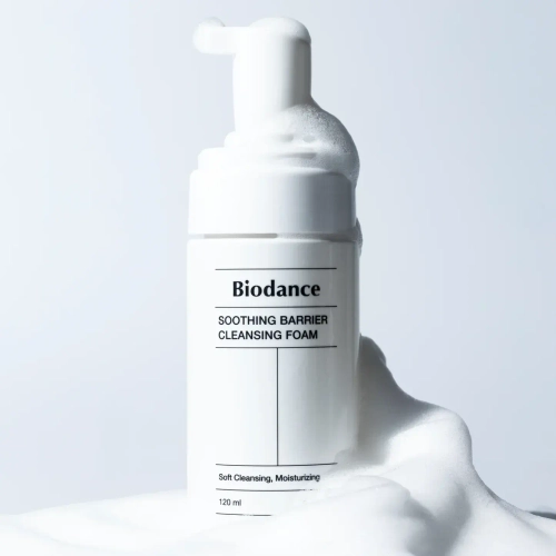 Biodance Soothing Barrier Cleansing Foam успокаивающая пузырьковая пенка для умывания