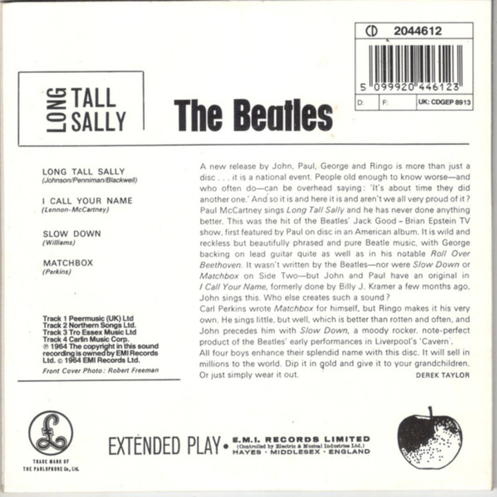 The Beatles / Compact Disc EP. Collection (15CD)