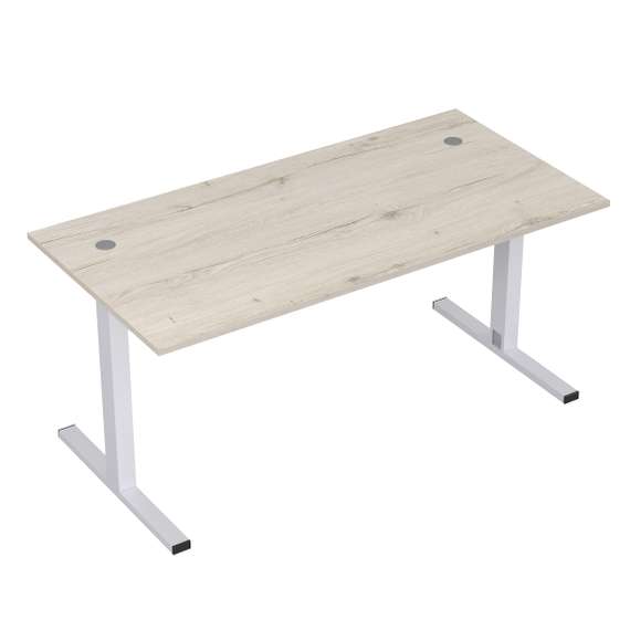 2МТК.084 Стол рабочий, прямолинейный с кабель-каналом (1600*800*750)