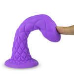 Сиреневый фаллоимитатор 18,5см с присоской SilexD Fantasy Collection Dreamy 7" Liquid Silicone Purple