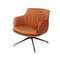 Лаунж кресло Sofia, экокожа терракот
