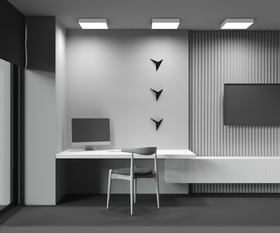 Потолочный светильник Technical C032CL-45W4K-SQ-W