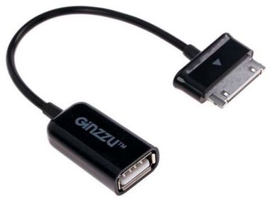 Кабель для Galaxy Tab-USB OTG Ginzzu GC-582UB