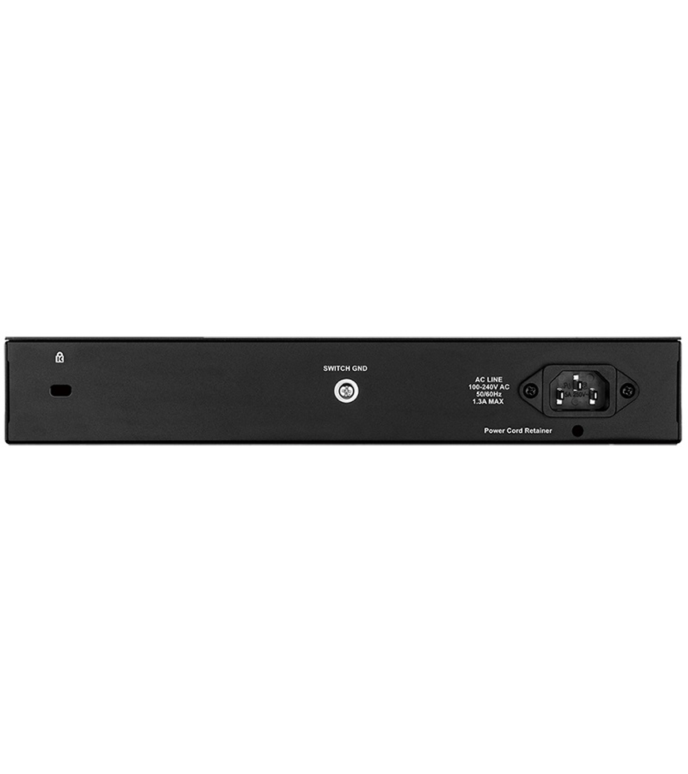 D-Link Managed L2 Metro Ethernet Switch 8x1000Base-T PoE, 2x1000Base-X SFP, PoE Budget 78W, Surge 6KV, CLI, RJ45 Console, Dying Gasp