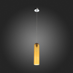 SL1145.193.01 Светильник подвесной ST-Luce Хром/Янтарный E27 1*60W CALLANA
