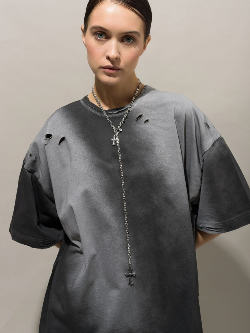 Сотуар-цепь "Cross" Silver
