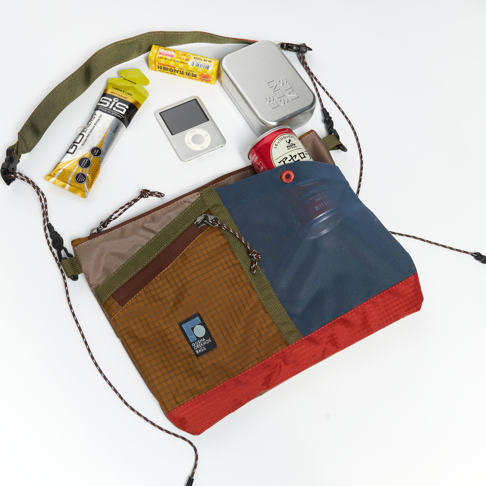 Сумка Sacoche песочный/бронзовый/темно-синий