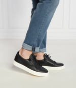 Кожаные кроссовки logoball Giuseppe Zanotti - черный(RM40011)