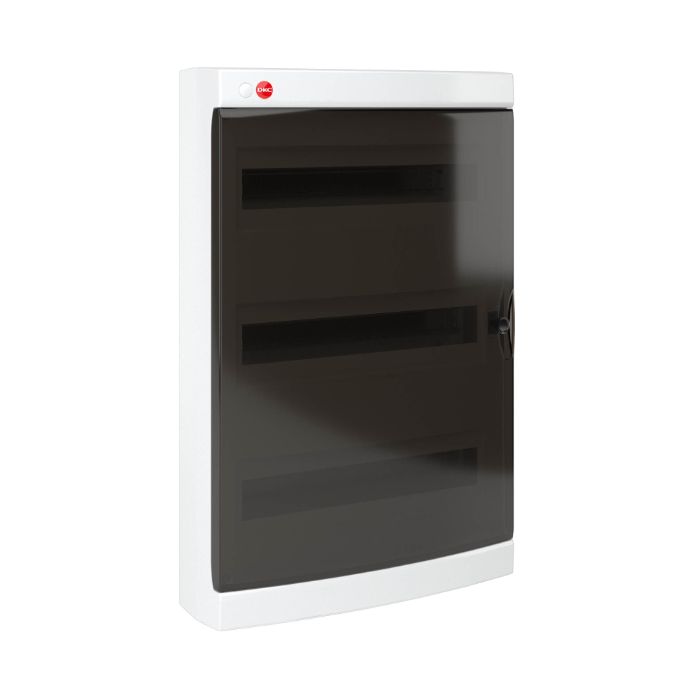 Щиток настенный с дверцей 54 мод.,IP41, белый, с клеммным блоком 160А