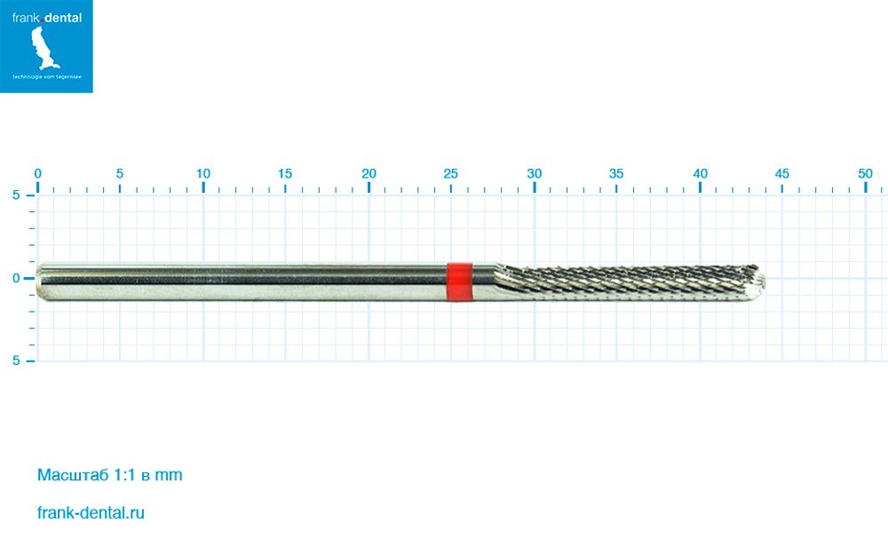 Фреза твердосплавная Frank Dental типа HP - C.364RKF.104.023