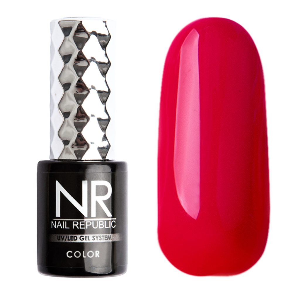Nail Republic Гель-лак 207 Фалунский красный, 10 мл