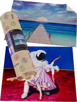 Картины-наклейки на стену для декора интерьерные №811