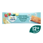 Батончик злаковый детский ФрутоНяня с 1 года, яблоко, банан, клубника, 25 г