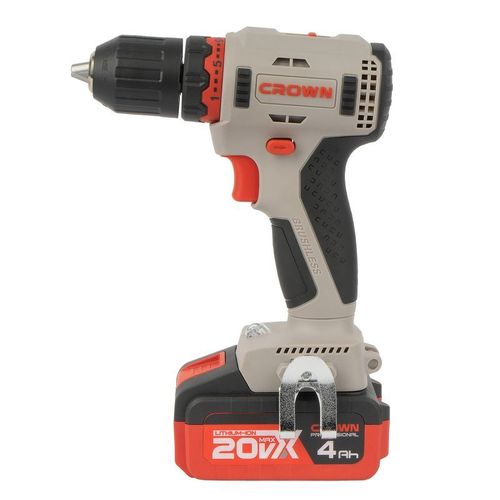 Шуруповерт Crown CT21091HX-4 BMC 20В 2х4 Ач