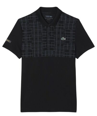 Теннисное поло Lacoste Tennis x Novak Djokovic - black