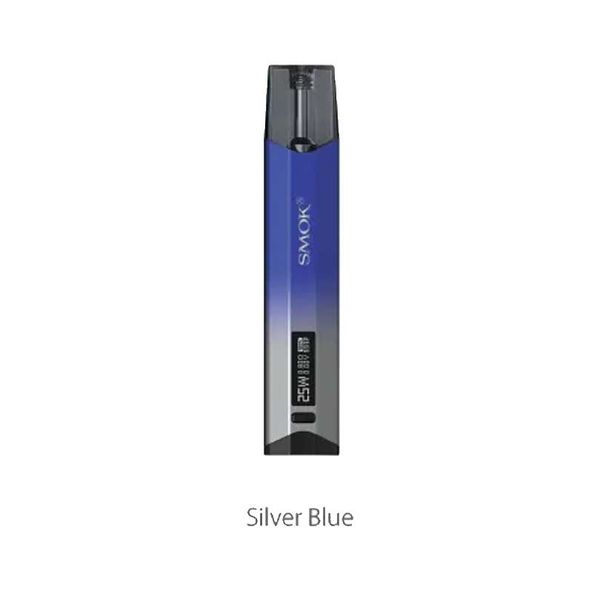 Купить Набор SMOK Nfix 700mAh Pod Kit Silver Blue (Стальной+Синий)