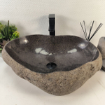 Раковина из речного камня RS-65245 60*43*17 0862