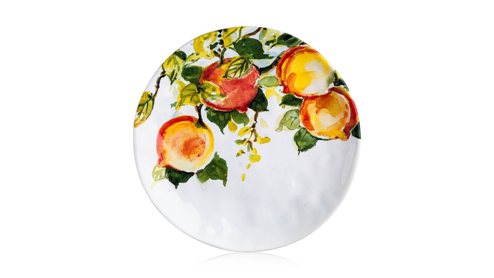 Тарелка десертная 23см Certified Int. Амброзия Персики