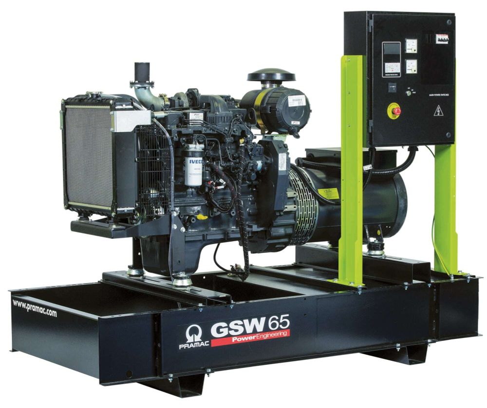 Дизельный генератор Pramac GSW 65 P